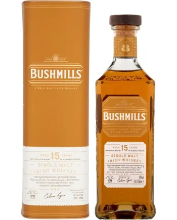 Bushmills 15 Year Old Single Malt Irish Whiskey 70cl