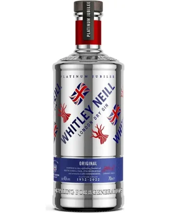 Whitley Neill Platinum Jubilee Edition Gin 70cl
