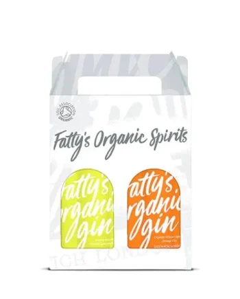 Fatty's Organic London Dry Gin & Winter Spiced Orange Gin 2x20cl
