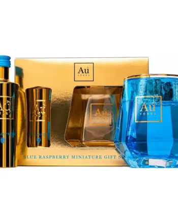 AU Blue Raspberry Vodka & Glass Gift Set 5cl