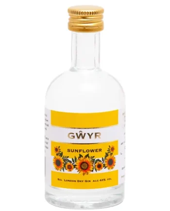 GŴYR Sunflower Gin Miniature 5cl
