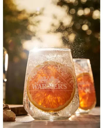 Warner's Branded Tumbler Glass