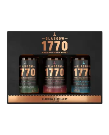 Glasgow 1770 Miniature Selection Gift Set 3x5cl
