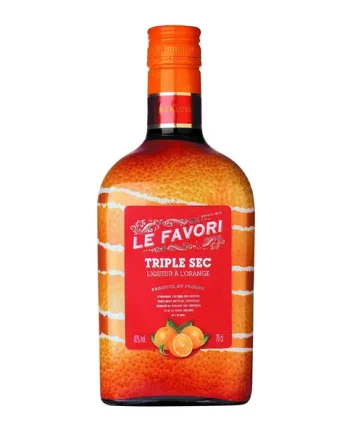 Le favouri Triple Sec Liqueur 70cl