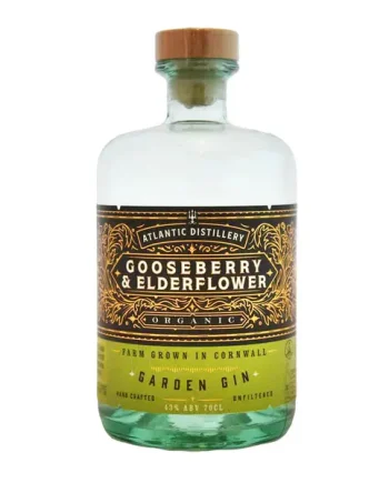 Atlantic Distillery Gooseberry & Elderflower Cornish Gin 70cl