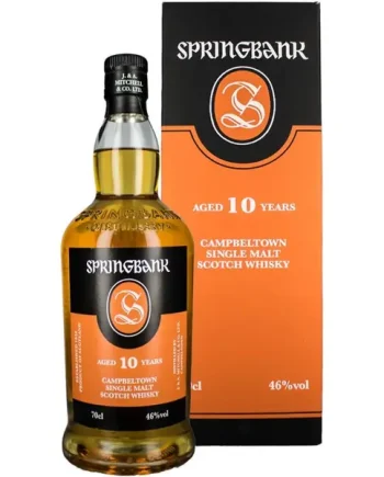 Springbank 10 Year Old Single Malt Scotch Whisky Gift Box 70cl
