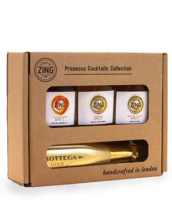 World of Zing Prosecco Cocktail Collection (3x5cl & 1x20cl)