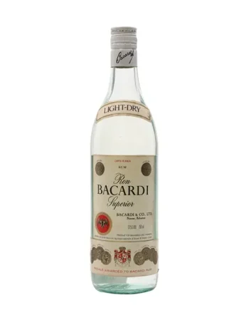 Bacardi Superior (Bahamas) Bot.1980s