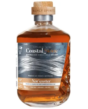 Coastal Stone Nor’easter Single Malt Whisky 50cl