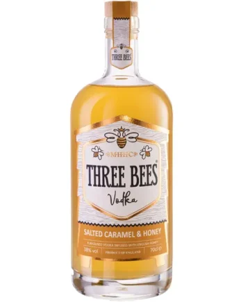 Three Bees Salted Caramel & Honey Vodka 70cl