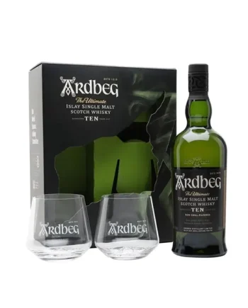 Ardbeg 10 Year Old Glass Pack