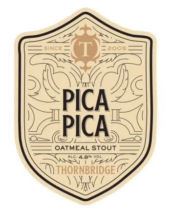Pica Pica, 4.8% Oatmeal Stout
