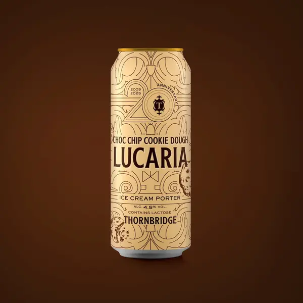 Choc Chip Cookie Dough Lucaria, 4.5% Ice Cream Porter