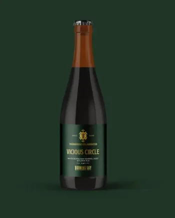 Vicious Circle White Burgundy Barrel Aged Golden Ale – ABV 7.4% bottle