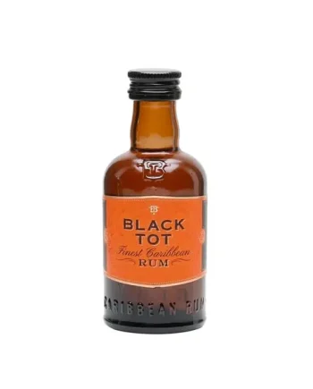 Black Tot Finest Caribbean Rum Miniature