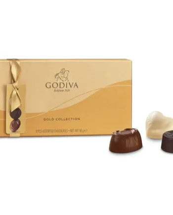 Godiva Belgium Gold Collection Assorted Chocolates Giftbox 8 Pieces 90g