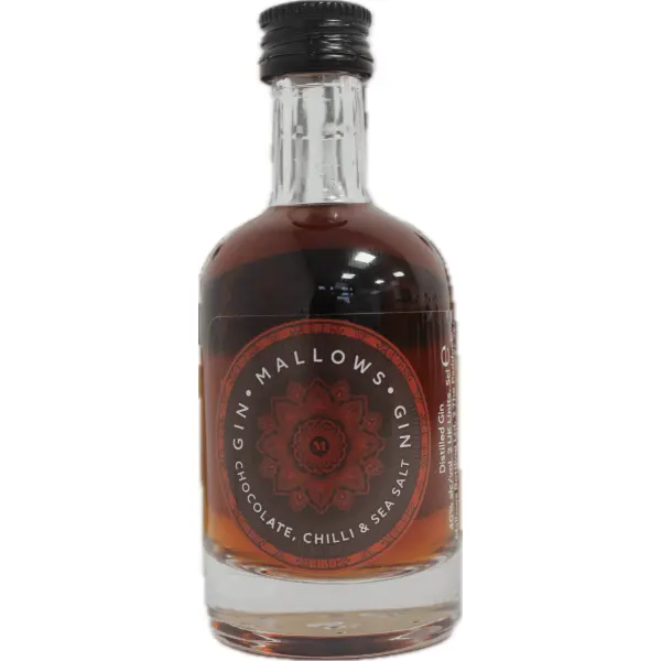 Mallows Chocolate, Chilli & Sea Salt Gin Miniature 5cl