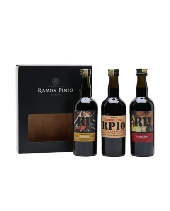 Ramos Pinto Port Miniature Sharing Set Ruby, White & 10 Year Old Tawny