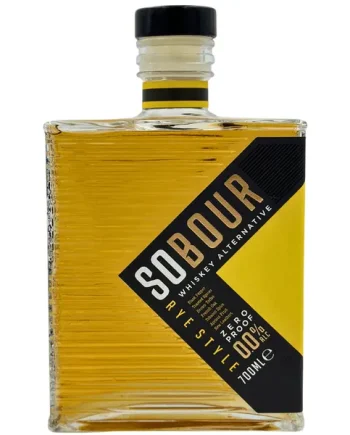 Sobour Rye Style Alcohol Free Bourbon Whiskey Alternative 70cl