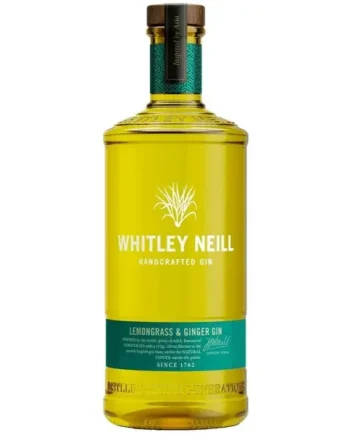 Whitley Neill Lemongrass & Ginger Gin 70cl