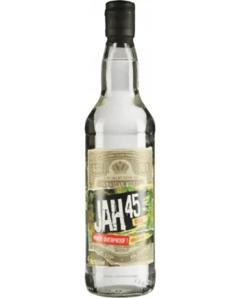 JAH45 White Overproof Rum 70cl