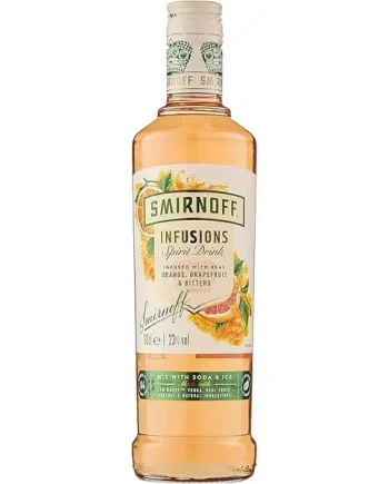 Smirnoff Infusions Orange Grapefruit and Bitters Vodka 50cl