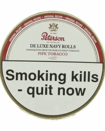 Peterson De Luxe Navy Rolls Pipe Tobacco