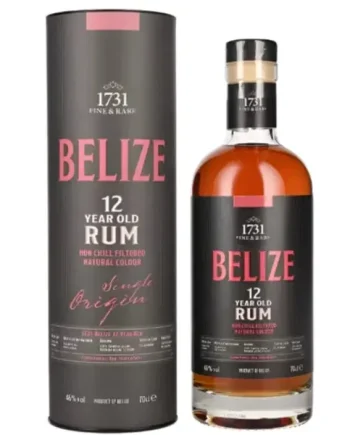 1731 Belize 12 Years Old Rum 70cl