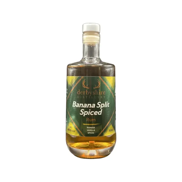 Derbyshire Distillery Banana Split Spiced Rum 50cl