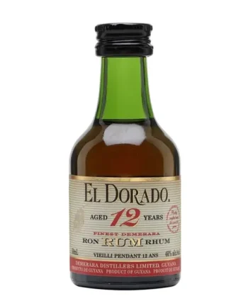 El Dorado 12 Year Old Rum Miniature