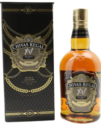 Chivas Regal 15 Year Old XV Balmain Limited Edition 1L