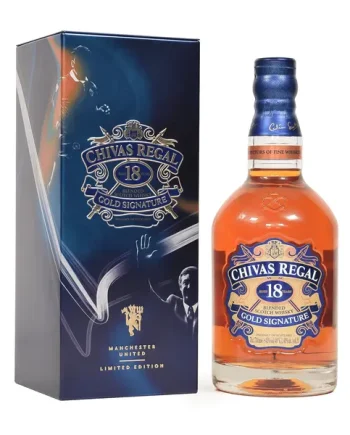 Chivas Regal 18 Year Old Gold Signature Manchester United Limited Edition 70cl