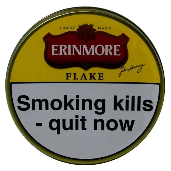Erinmore Flake Pipe Tobacco 50g Tin