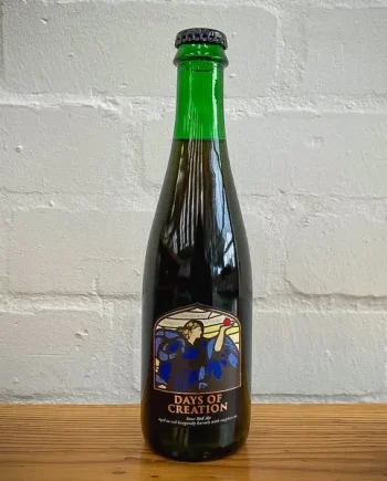 Days Of Creation, 7% Barrel Aged Sour with Raspberries 375ml bottle