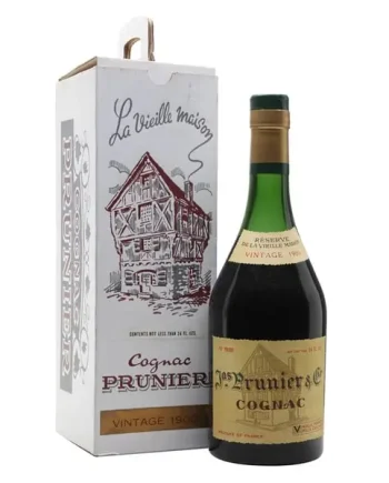Prunier 1900 Cognac Reserve de la Vieille Maison Bot.1970s