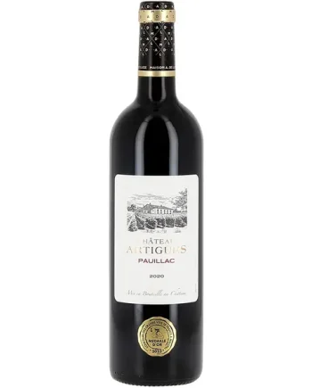 Chateau Artigues Pauillac Red Wine 2019 75cl