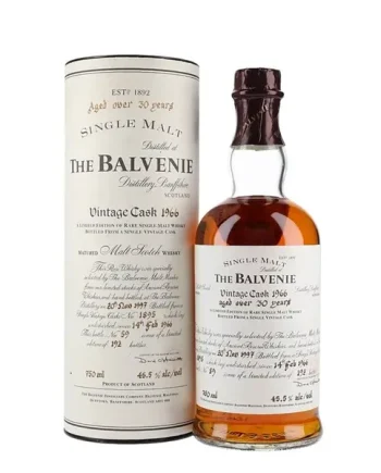 Balvenie 1966 Over 30 Year Old Cask #1895