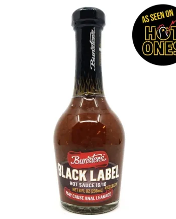 Bunster's Black Label Hot Sauce (236ml)
