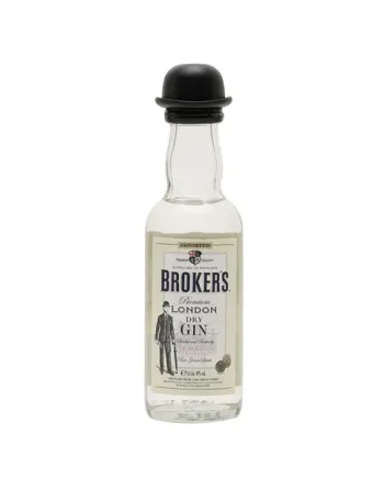 Broker's London Dry Gin Miniature