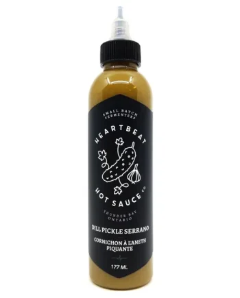 Heartbeat Dill Pickle Serrano Hot Sauce (177ml)