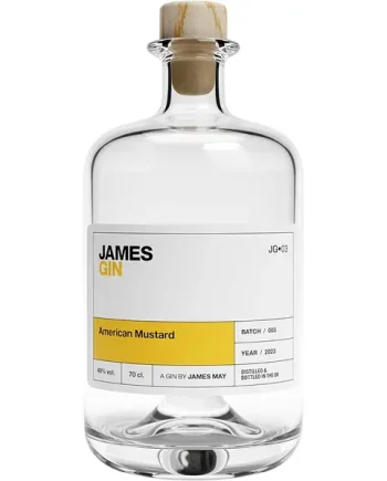James Gin American Mustard Gin 70cl