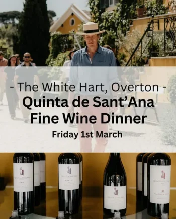 Join the Waiting List: Quinta de Sant'Ana Fine Wine Dinner: Overton - Friday 1st March