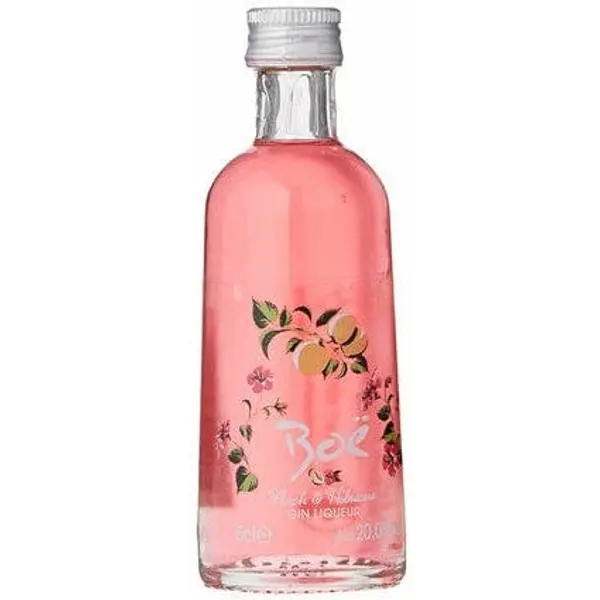 Boë Peach & Hibiscus Gin Liqueur Miniature 5cl