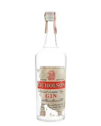Nicholson London Dry Gin Bot.1970s