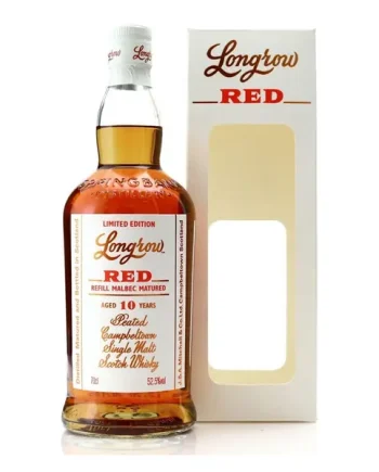 Longrow Red 10 Year Old Refill Malbec Cask Matured 52.5% 70cl