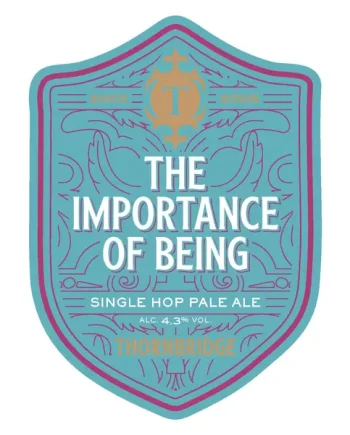 The Importance Of Being, 4.3% Single Hop Pale