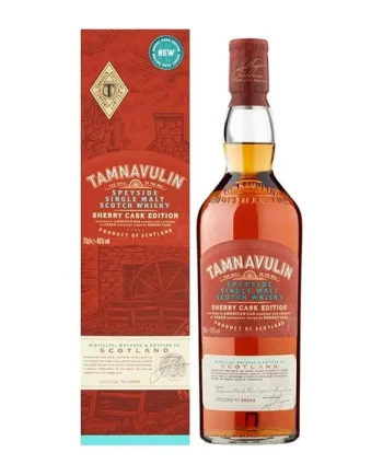 Tamnavulin Sherry Cask Edition Single Malt Whisky 70cl
