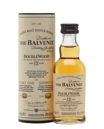 Balvenie 12 Year Old Doublewood Miniature Gift Box