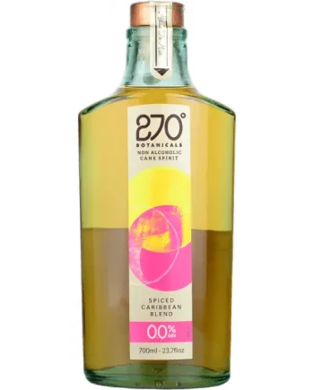 270 Degrees West Spiced Caribbean Blend Alcohol-Free Rum Alternative 70cl