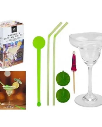 Margarita Cocktail Gift Set Glass & Accessories